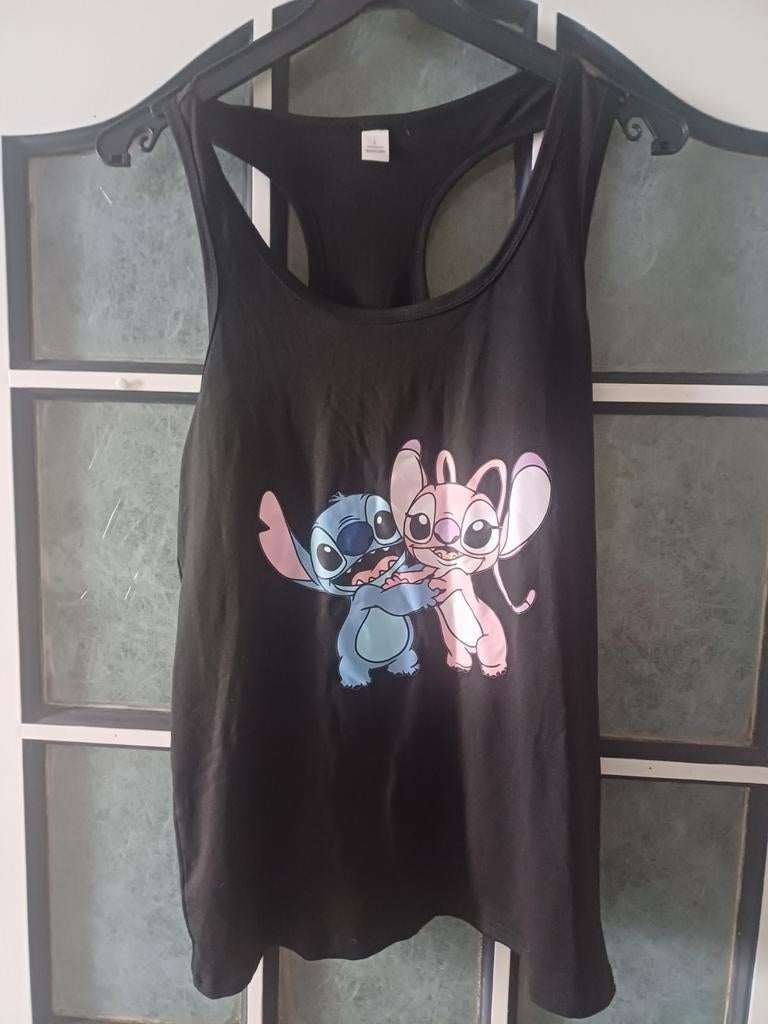 Haltershirt / top Stitch zwart, maat L, Zwart, Maat 42/44 (L), Nieuw, Ophalen of Verzenden