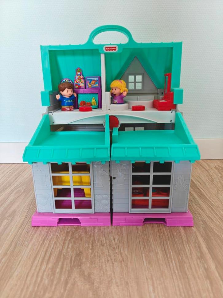 Fisher Price Handige Helpers Huis - Little People s, Kinderen en Baby's, Speelgoed | Fisher-Price, Nieuw, Speelset, Met geluid