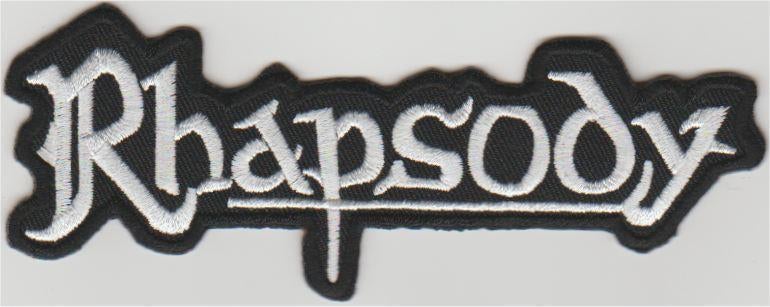 Rhapsody stoffen opstrijk patch embleem #1, Ophalen of Verzenden, Nieuw, Kleding