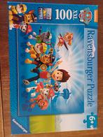 Paw patrol Ravensburger puzzel 100 stukjes xxl, Ophalen, Meer dan 50 stukjes, Zo goed als nieuw, 6 jaar of ouder