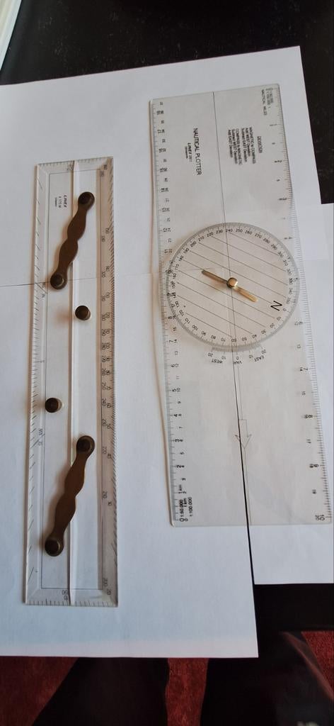 ANWB Plotter en Kaartpasser Navigatie Set, Ophalen of Verzenden
