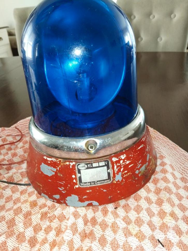 Hella KL 8 Zwaailamp 12 Volt Brandweer ±1965, Muziek en Instrumenten, Licht en Laser, Gebruikt, Licht, Ophalen of Verzenden