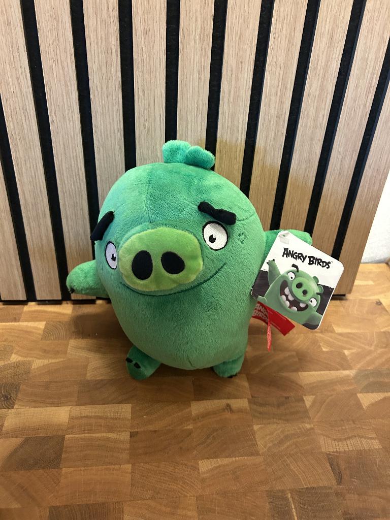 Angry birds knuffel groen, Ophalen of Verzenden, Nieuw, Overige typen