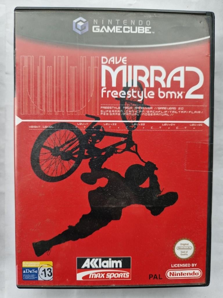 dave MIRRA freestyle BMX 2, Spelcomputers en Games, Games | Nintendo GameCube, Gebruikt, 1 speler, Racen en Vliegen, Ophalen of Verzenden