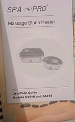 Hotstone massage heater, SPA PRO, Hot stone pan, Sport en Fitness, Massageproducten, Ophalen, Gebruikt, Hotstone