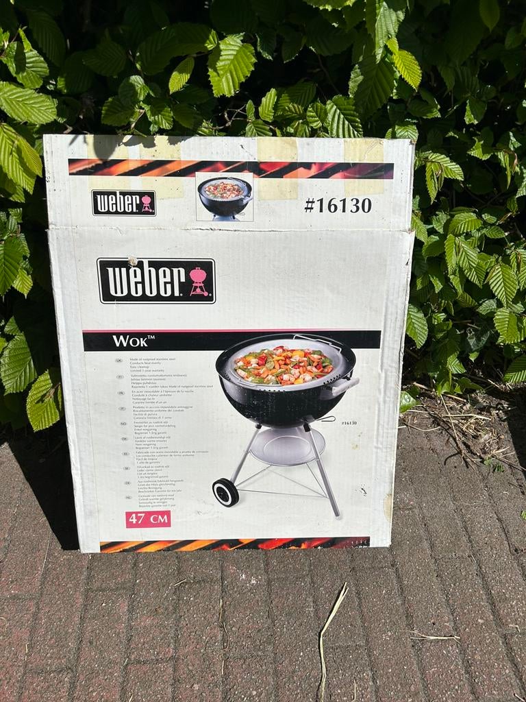 Weber BBQ wok t.e.a.b., Ophalen, Gebruikt