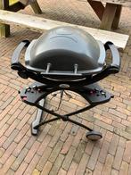 Weber Q1400 elektrische barbecue met onderstel, Ophalen of Verzenden, Zo goed als nieuw, Met accessoires