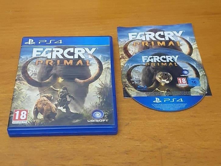 PS4 | Far Cry PRIMAL, Spelcomputers en Games, Avontuur en Actie, Gebruikt, Vanaf 18 jaar, 1 speler