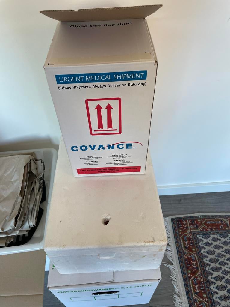 Piepschuim dozen, Ophalen, Doos, Minder dan 35 cm