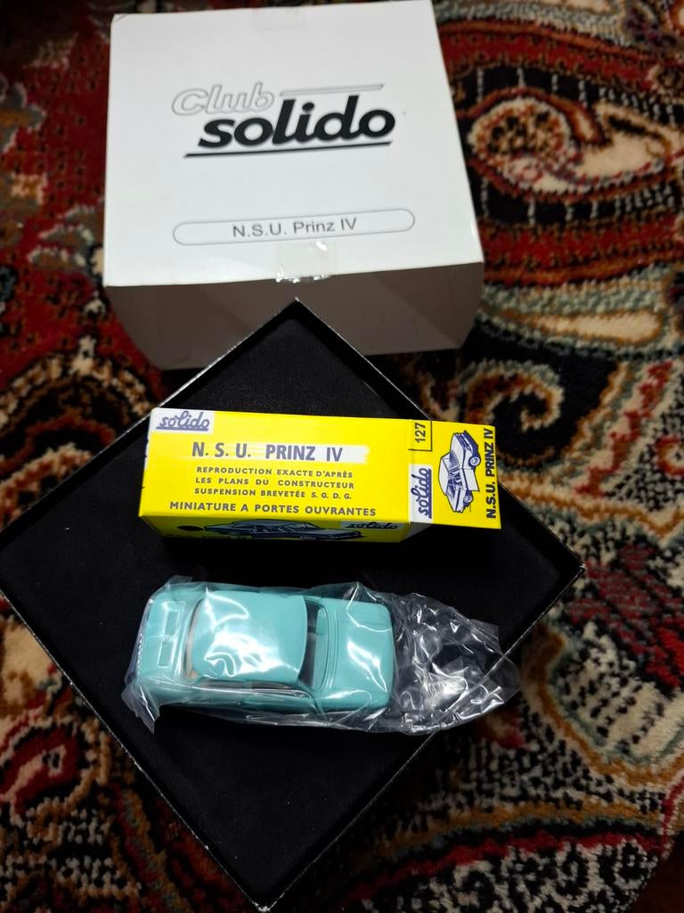 N.S.U Prinz IV 1:43 Solido nieuw, Verzamelen, Ophalen of Verzenden, Nieuw