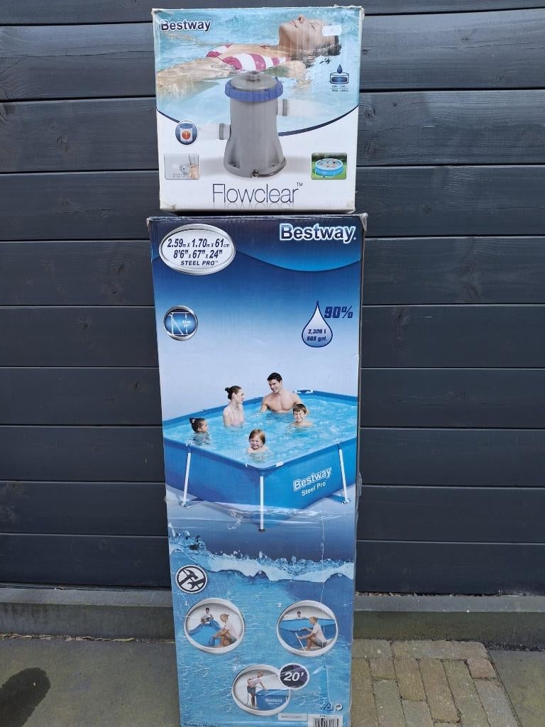 Zwembad, Tuin en Terras, Zwembaden, Ophalen, Minder dan 80 cm, Opzetzwembad, 200 tot 400 cm