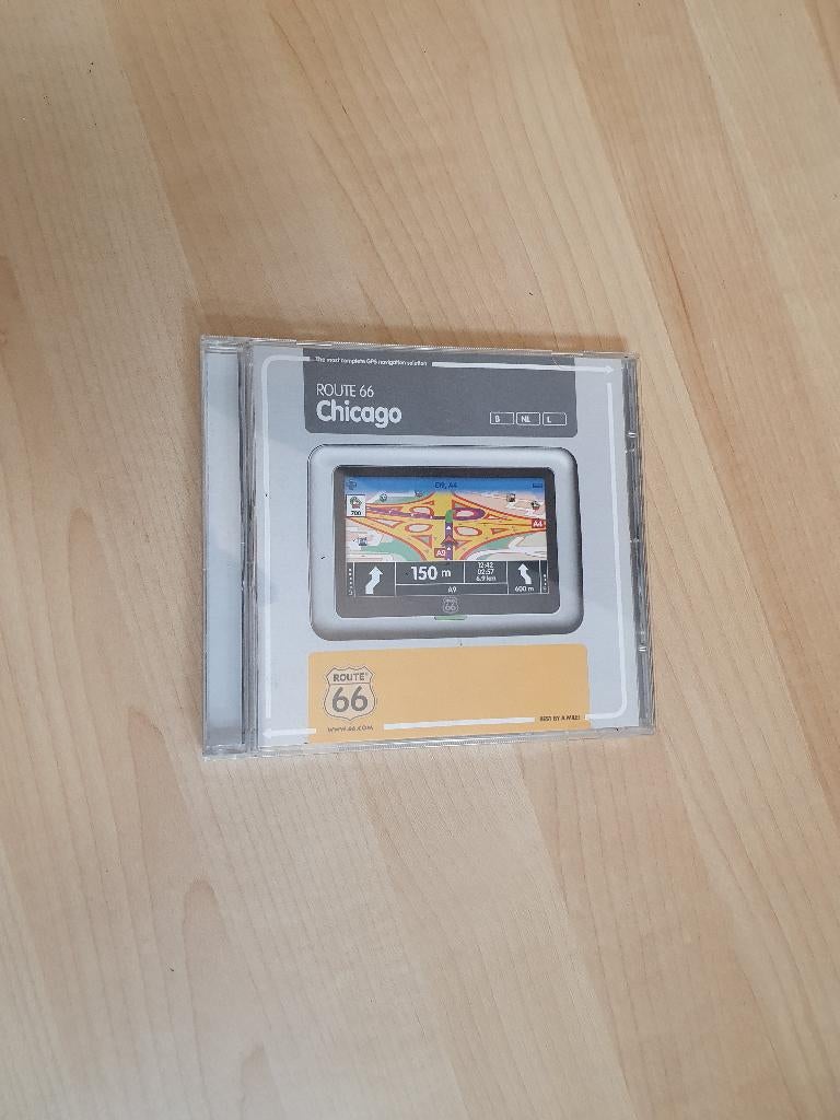Route 66 Chicago navigatie cd (B, N, L), Auto diversen, Autonavigatie, Zo goed als nieuw, Ophalen of Verzenden