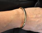 Gouden vintage classic bangle/slavenarmband. 2026/125., ., Ophalen of Verzenden, Zo goed als nieuw, .