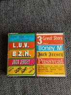 2 cassettebandjes: L.U.V., B.Z.N., Jack Jersey, Boney M, Cd's en Dvd's, Cassettebandjes, Ophalen