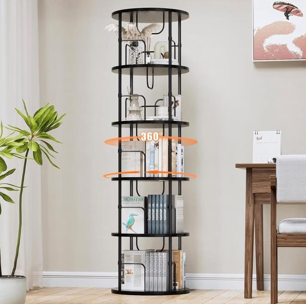 Rotating Scalable Bookshelf - Already disassembled, Ophalen, Zo goed als nieuw