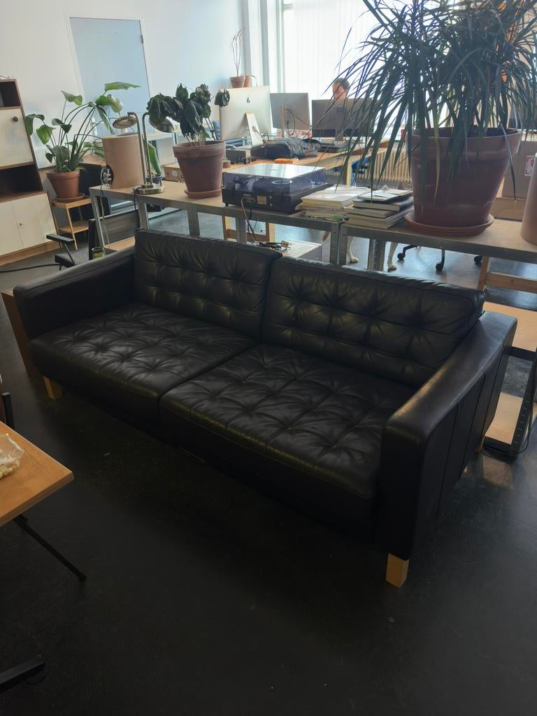 Gratis Ikea bank, Huis en Inrichting, Banken | Bankstellen, Ophalen, Zo goed als nieuw, 75 tot 100 cm, Tweepersoons