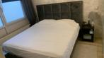 Boxspring 180x200 met topper en opbergruimte - Zo goed als n, Tweepersoons, Ophalen of Verzenden, Zo goed als nieuw, 180 cm