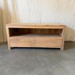 TV meubel - massief teakhout - 120 cm - 2 lades -TTM Wonen, TTM Wonen, Meubels – (Perzische) Tapijten en Woonaccessoires, 100 tot 150 cm