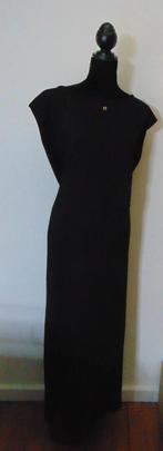Enkel lange zwarte zomerjurk 10Days L, Maat 38/40 (M), Zwart, 10days, Ophalen of Verzenden