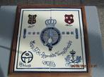 Tegeltableau m embleem Koninklijke Marechaussee J W Schipper, Ophalen of Verzenden, Landmacht, Nederland, Kunstobject