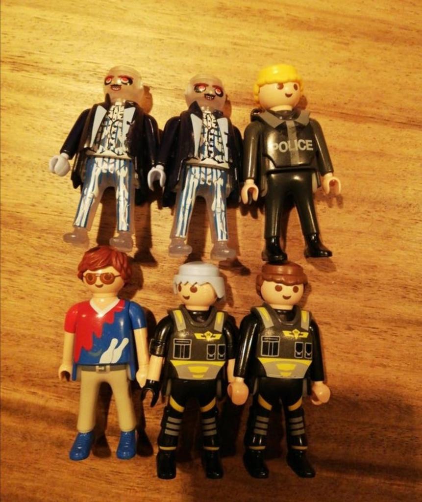 6 playmobil poppetjes, Kinderen en Baby's, Speelgoed | Playmobil, Ophalen of Verzenden, Zo goed als nieuw, Los playmobil