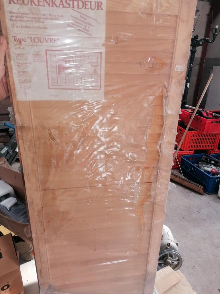 Louvre deurtjes / kast deurtjes, Ophalen, Minder dan 80 cm, Minder dan 80 cm