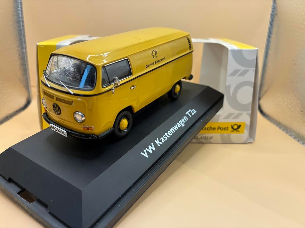 Volkswagen Kastenwagen DB Post (Type T2a) 1968 - Schuco, Ophalen of Verzenden, Nieuw, Auto, Schuco