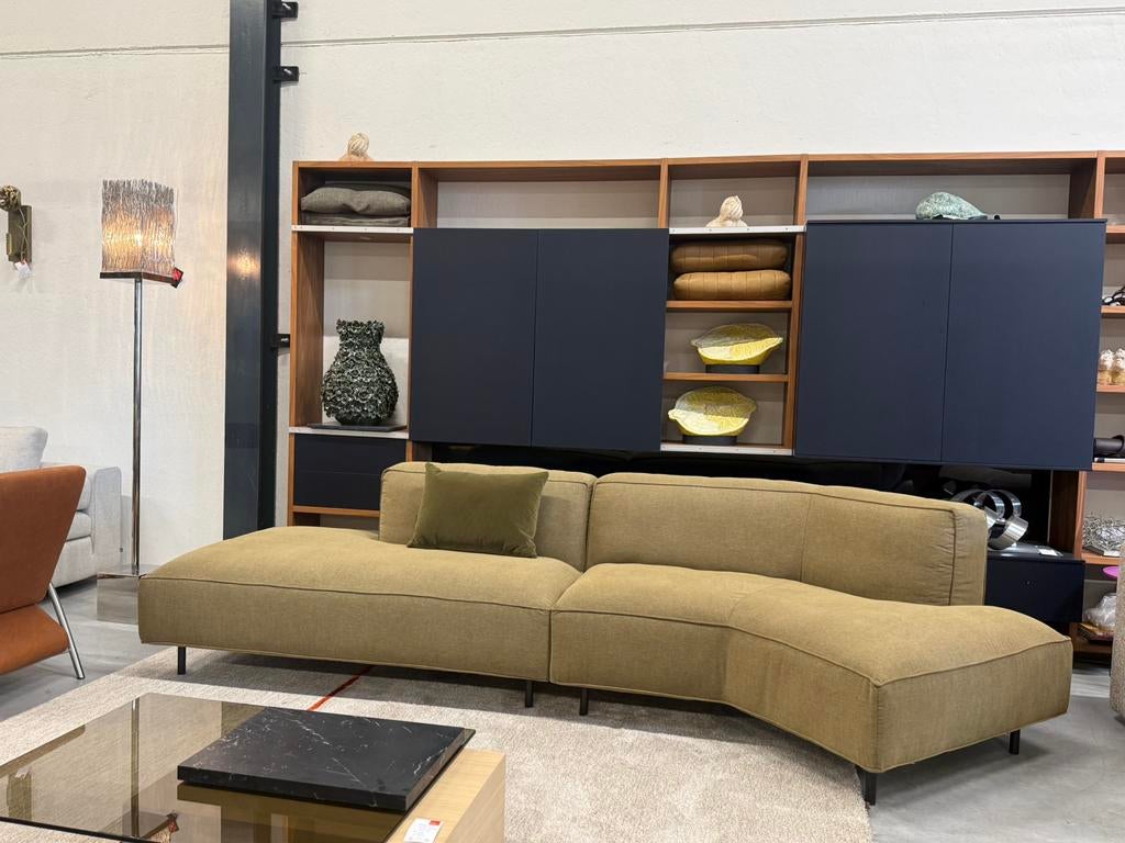 Nieuw Gelderland 6400 Hoekbank Guest stof Design Groen bank, Huis en Inrichting, Gelderkand, Hoekbank, Nieuw, Vierpersoons of meer
