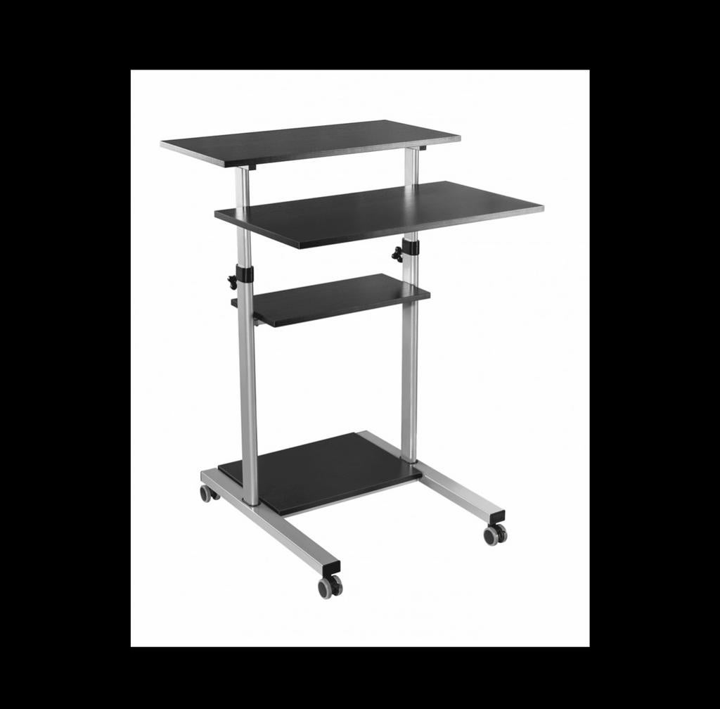 VDD LUMWST01 Gamebureau Zwart, Ophalen, Nieuw, Overige merken, Zit-sta bureau