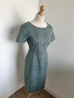 King Louie maat XL geblokte retro jurk 3150, Blauw, Maat 46/48 (XL) of groter, Ophalen of Verzenden, Zo goed als nieuw