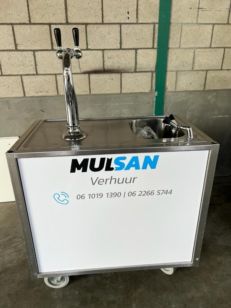 Te huur: Mobiele bar met koeler - Bier tap, Ophalen, Nieuw, Overige