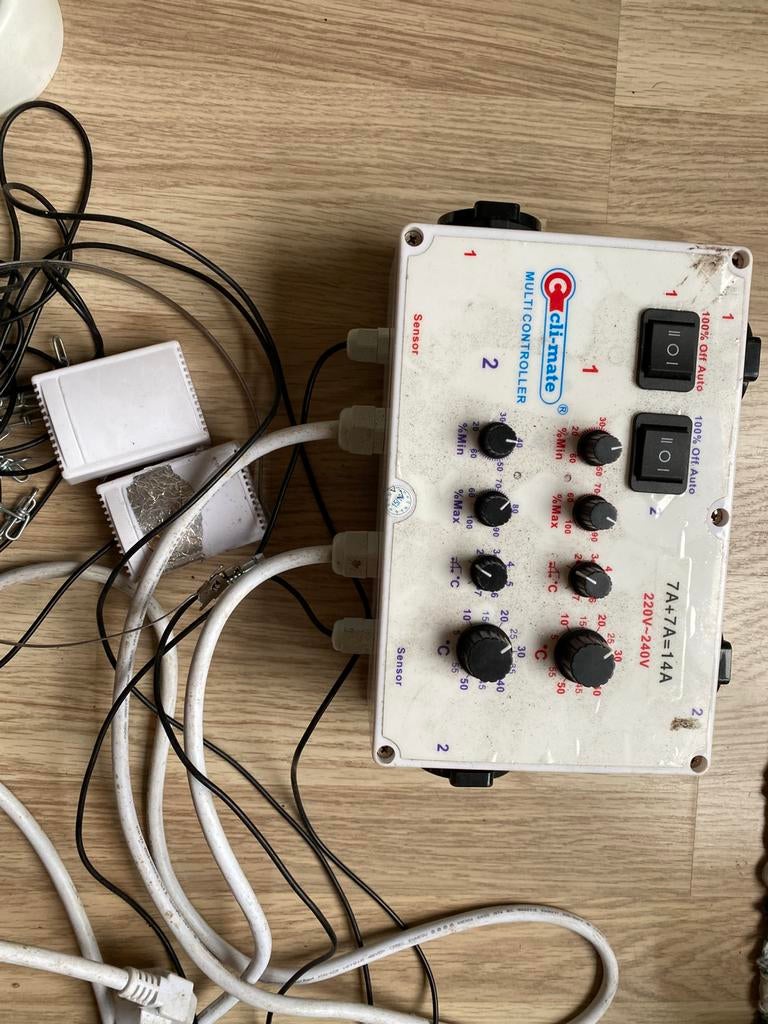 Plantjes kweken schakelapparatuur, Ophalen of Verzenden, Zo goed als nieuw, Kweeklamp