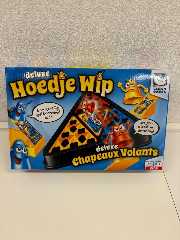 Hoedje Wip Deluxe gezelschapsspel, Een of twee spelers, Ophalen, Zo goed als nieuw