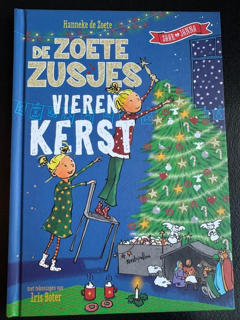 De Zoete Zusjes vieren kerst, Boeken, Kinderboeken | Jeugd | onder 10 jaar, Zo goed als nieuw, Fictie algemeen, Ophalen of Verzenden