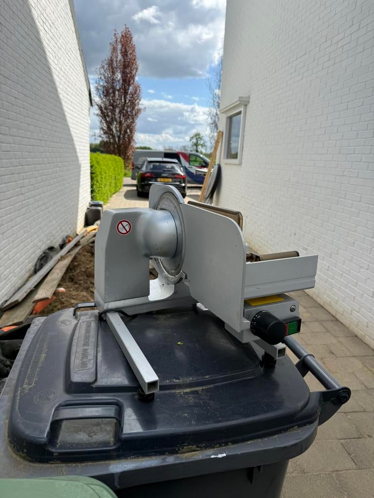 Snijmachine, Ophalen, Bakkerij en Slagerij