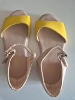 Zara gele sandalen met enkelbandje, Ophalen of Verzenden, Meisje