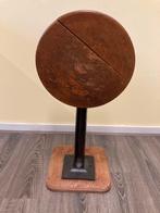 Industriële houten kruk - Vintage design, Huis en Inrichting, Krukjes, Ophalen of Verzenden, In hoogte verstelbaar, Gebruikt, Hout