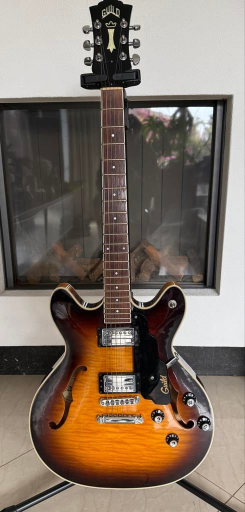 Guild USA 2000 Starfire IV Antique Burst - Vintage als nieuw, Muziek en Instrumenten, Ophalen of Verzenden, Zo goed als nieuw