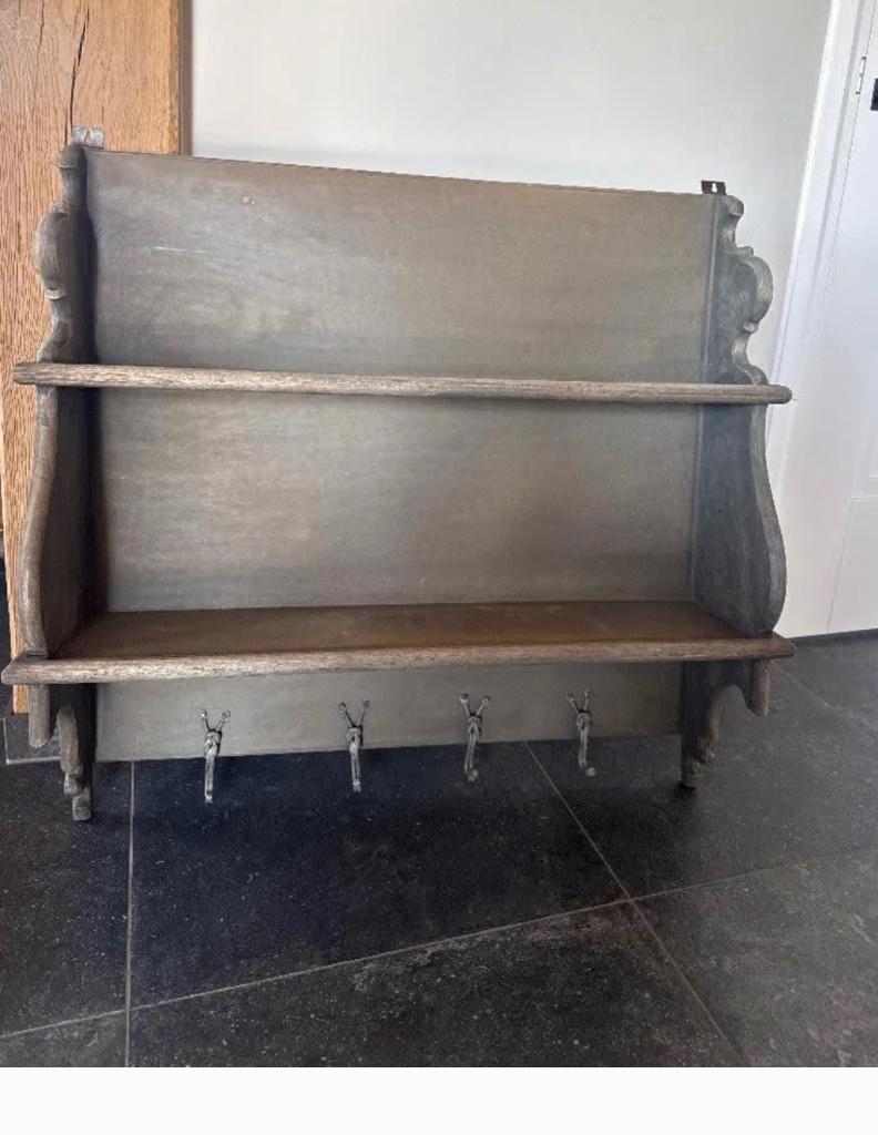 Te koop: Hoffz wandrek met haken – stoer & stijlvol, Huis en Inrichting, Ophalen, Zo goed als nieuw