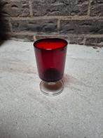 Vintage Luminarc Cavalier Rood Wijnglas/Portglas, Ophalen of Verzenden