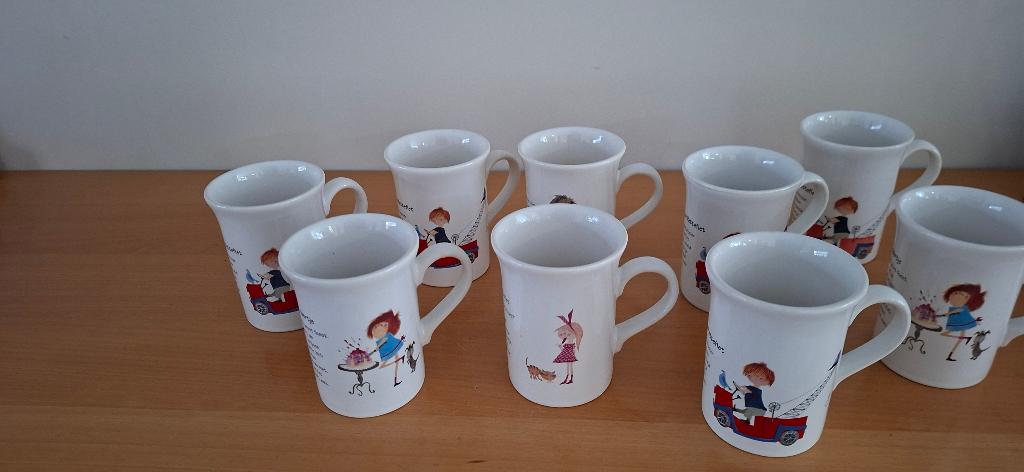 Nieuw: Mokken D.E. Puk van de Petteflet, Nieuw, Ophalen of Verzenden, Overige stijlen, Kop(pen) en/of Schotel(s)