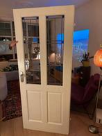 Glas in lood Paneeldeur -  200x83 cm, Ophalen, Gebruikt, 80 tot 100 cm, Binnendeur