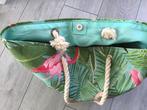 Strandtas sluit met drukker, Sieraden, Tassen en Uiterlijk, Tassen | Damestassen, Ophalen of Verzenden, Zo goed als nieuw, Shopper