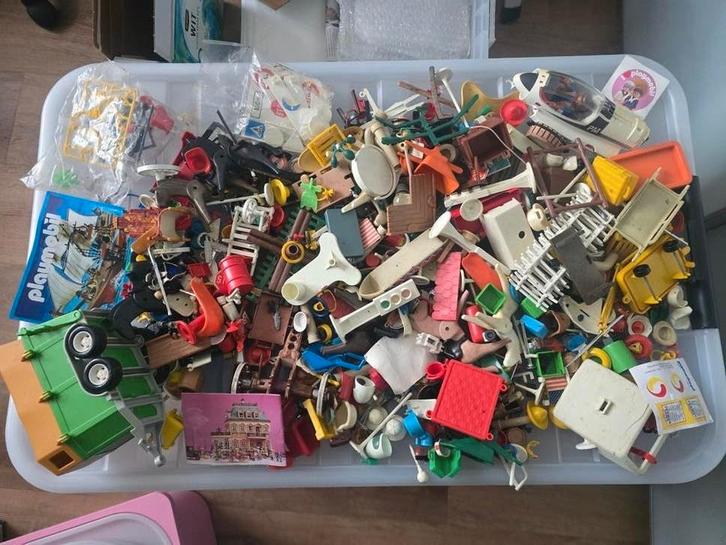 Heel veel playmobil, Kinderen en Baby's, Speelgoed | Bouwstenen, Gebruikt, Ophalen of Verzenden