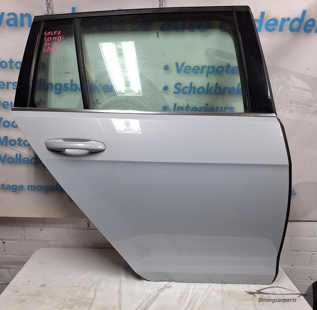 Deur Portier VW Golf 7 VII Combi rechts achter compleet LB9Z, Auto-onderdelen, Gebruikt, -, -, Ophalen of Verzenden
