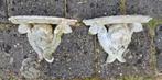 Decoratieve muurconsoles met engel  - set van 2, Tuin en Terras, Ophalen