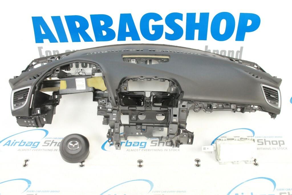 Airbag set - Dashboard zwart Mazda 3 (2014-2018)