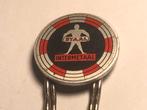 Metalen INTERMETAAL STAAL CLIP (Zwart/Rood/Aluminiumkleur)., Verzenden, Zo goed als nieuw, Merk, Speldje of Pin