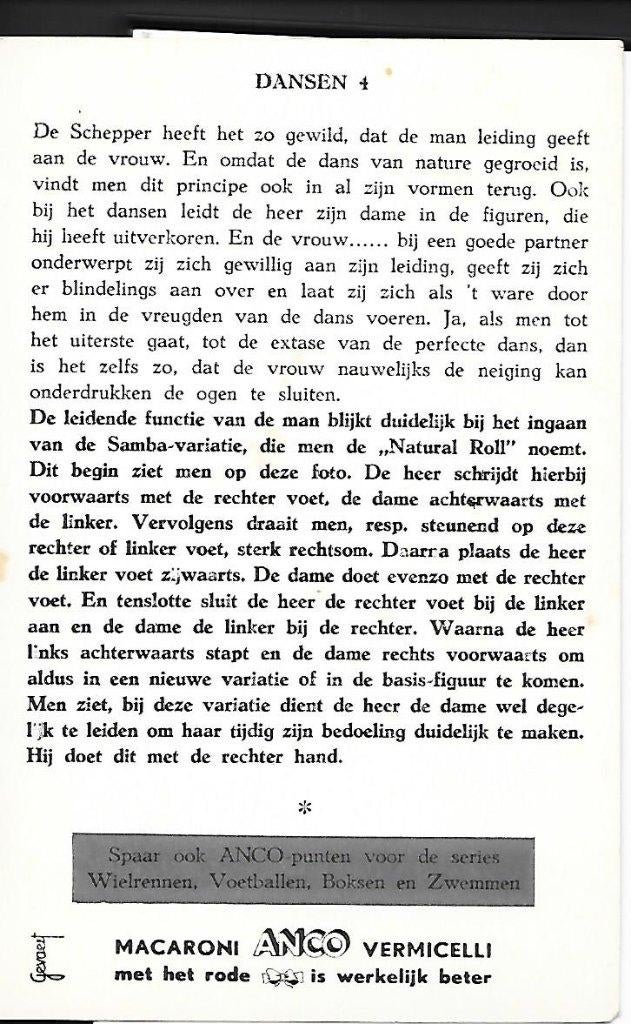 Reclame Anco Macaroni, Verzamelen, Verzenden, Voor 1920, Ongelopen, Overige thema's