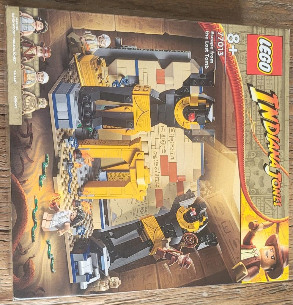 LEGO Indiana Jones 77013 Ontsnapping uit de Verloren Tombe, Ophalen of Verzenden, Nieuw